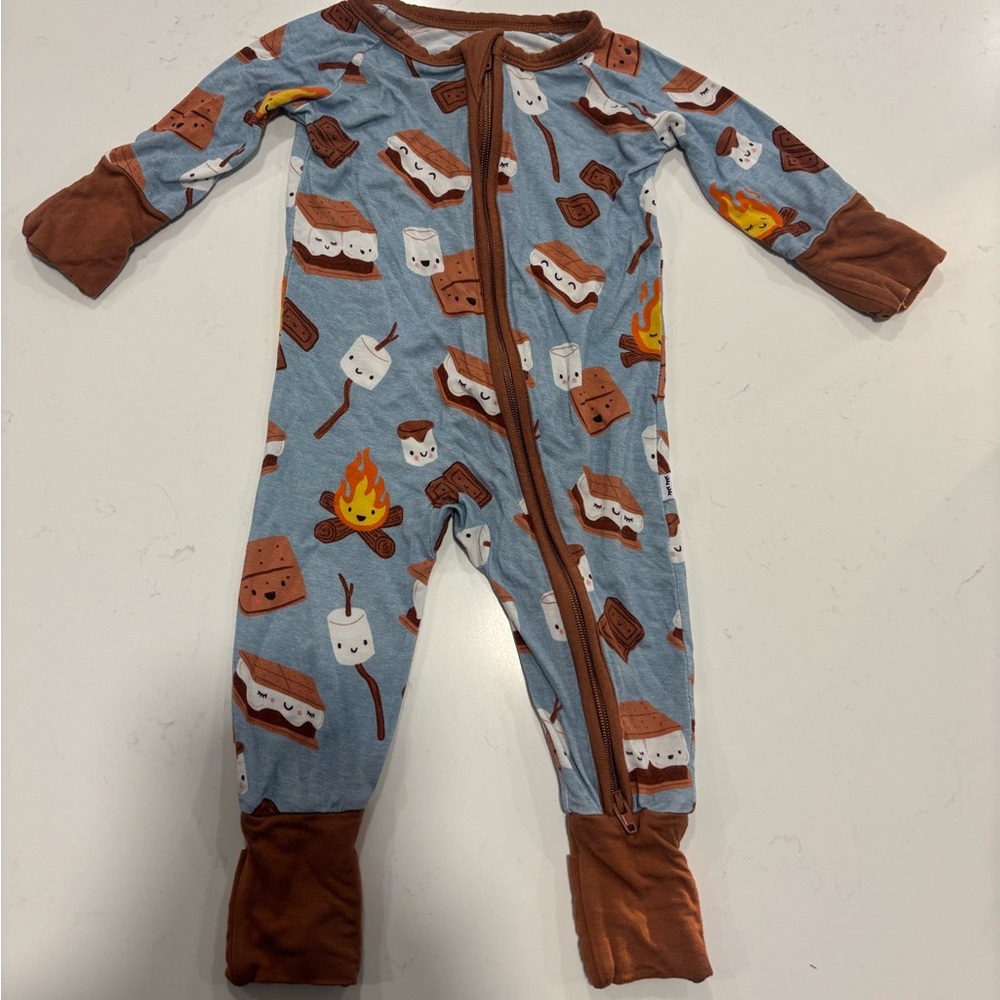 Little Sleepies S’mores Galore Newborn Zippy